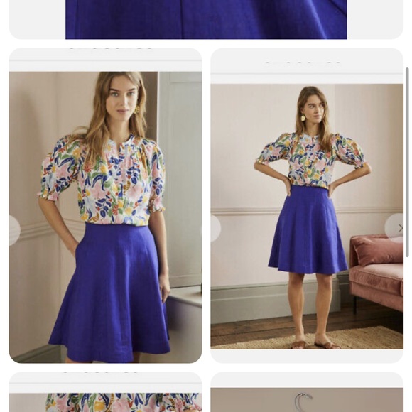 Boden linen mini skirt - Picture 6 of 8